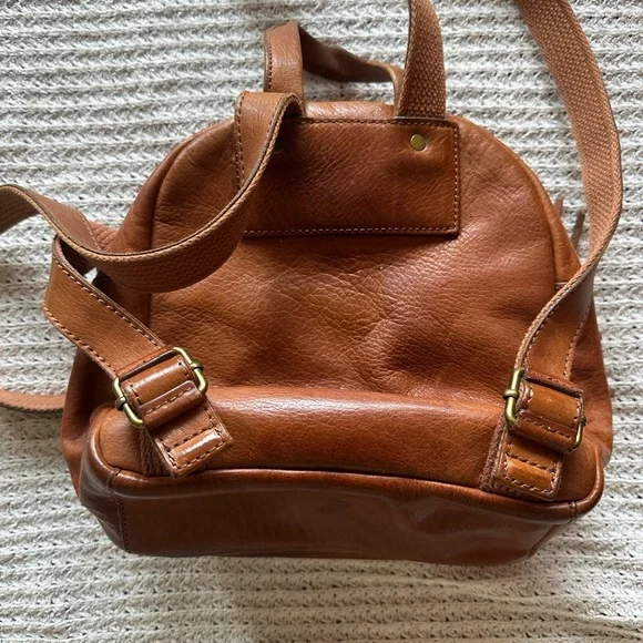 Madewell Lorimer Mini leather backpack - Picture 4 of 4